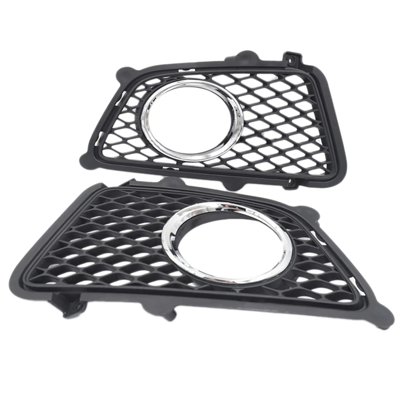 1 пара переднего бампера автомобиля противотуманная фара решетка крышка