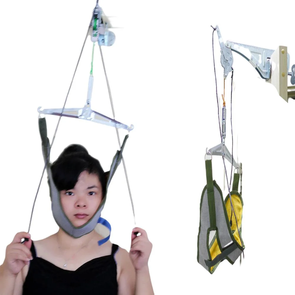 Дверной массажер для шеи набор растяжки регулируемый хиропрактика спины и