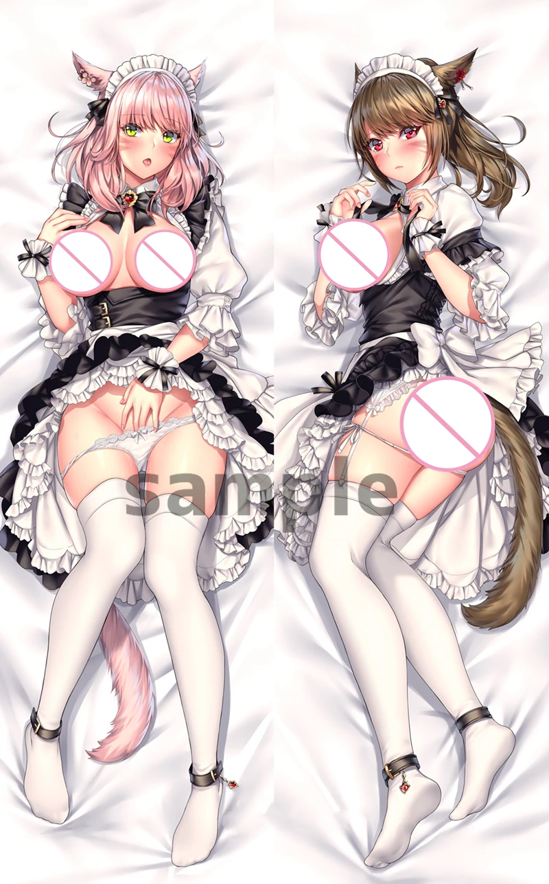 

Двусторонняя наволочка для подушки Dakimakura Anime Miqo'te FF14