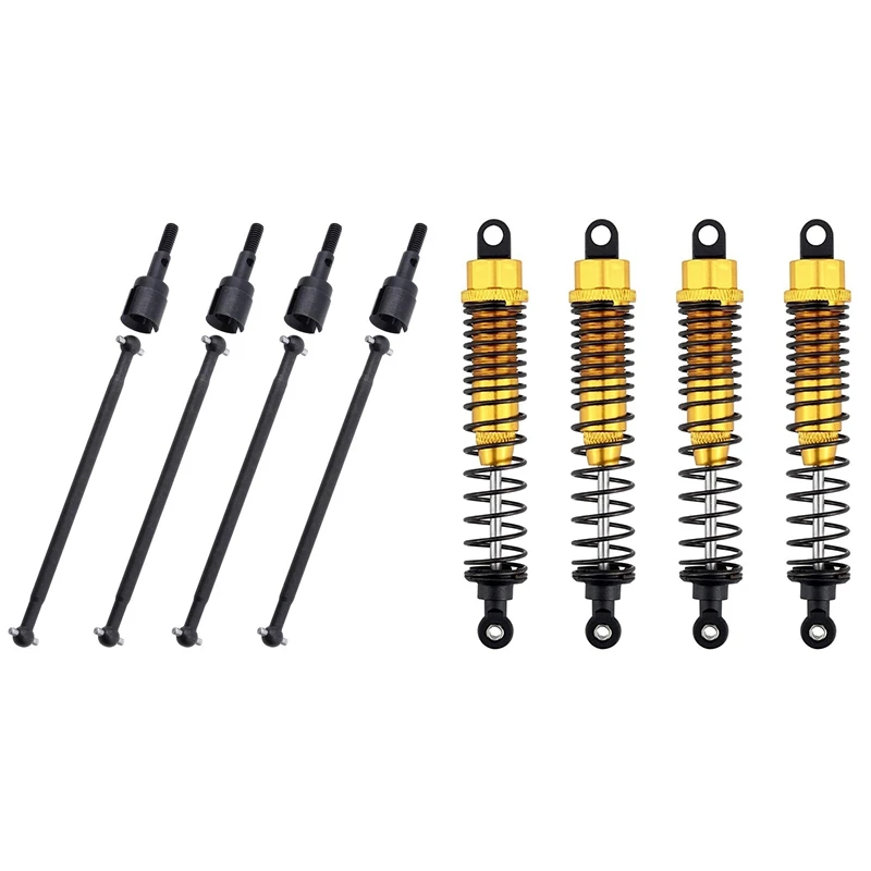 

08029 Dogbones 89.5Mm & Stub Wheel Axle 02033 Drive Shaft With Shock Absorber 108Mm Aluminum Alloy
