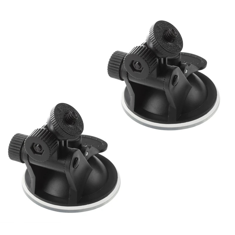 

2X Mini Car Suction Cup Mount Holder/ 4 Thread For Gopro Hero Sports Camera New