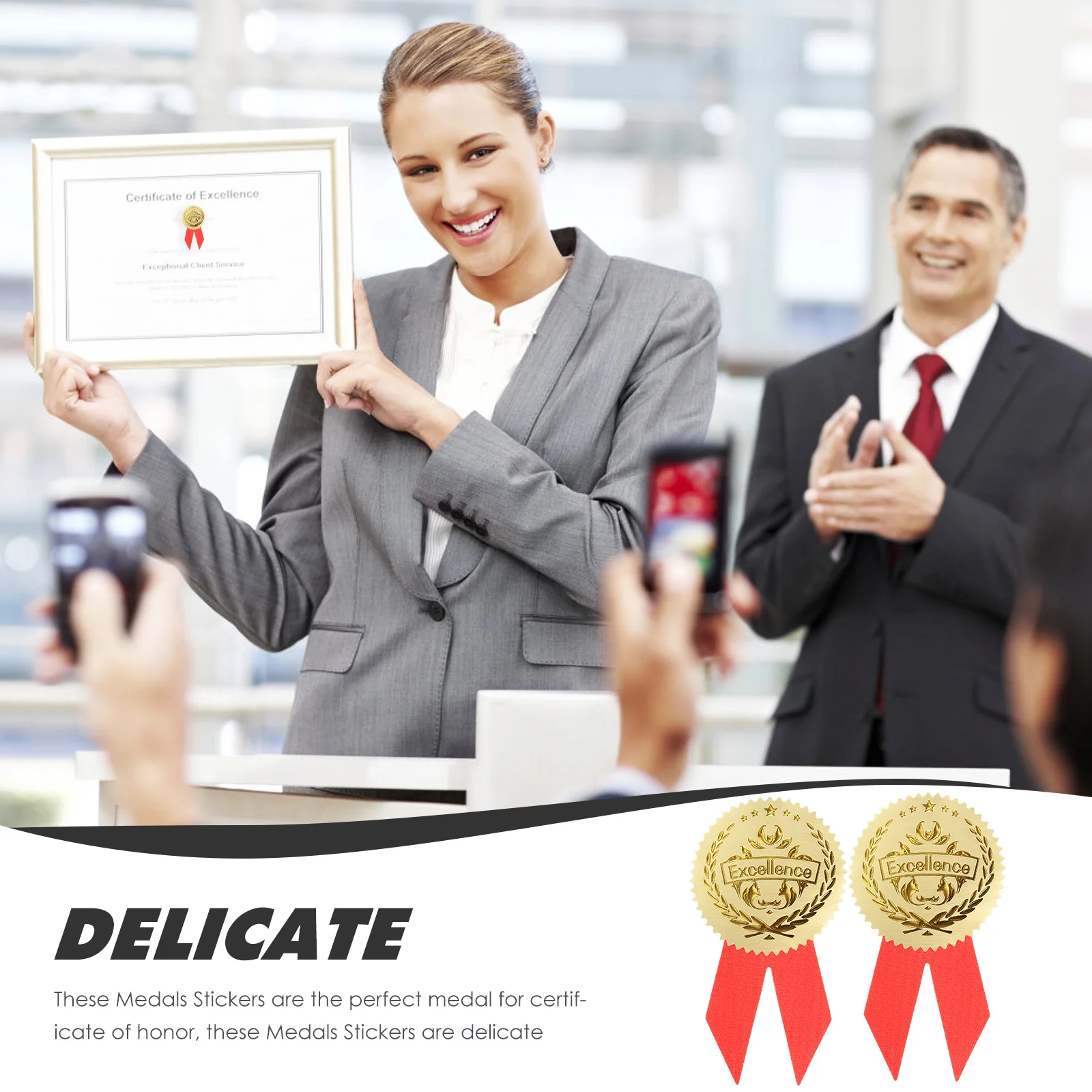 36 комплектов этикеток выпускные медали наклейки для наградов поощрительная