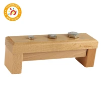 montessori baby toys high quality wooden screw bolts and nuts learning game educational preschool training toys for children