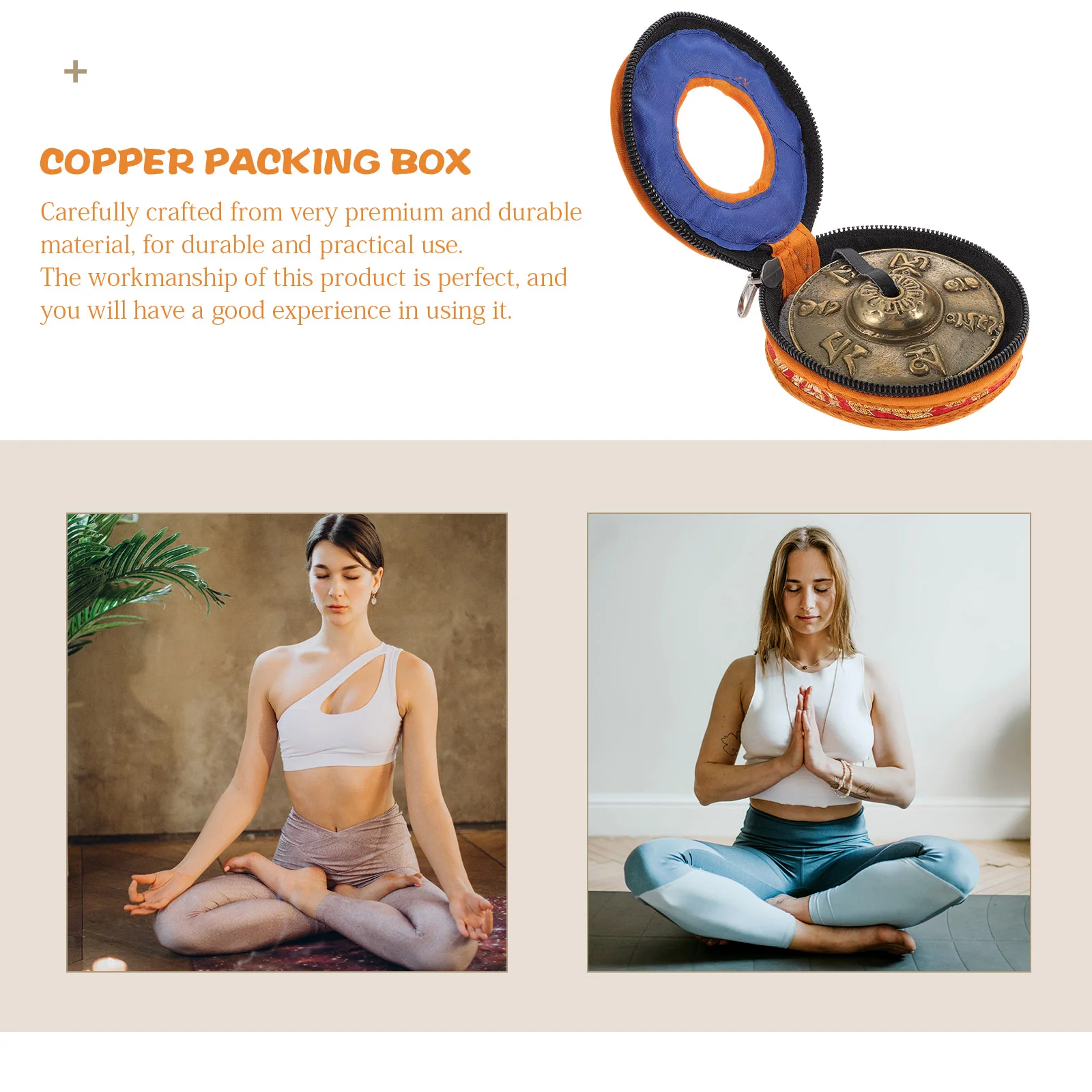 Духовная тарелка колокольчик набор религиозных тарелок сумка тибетский