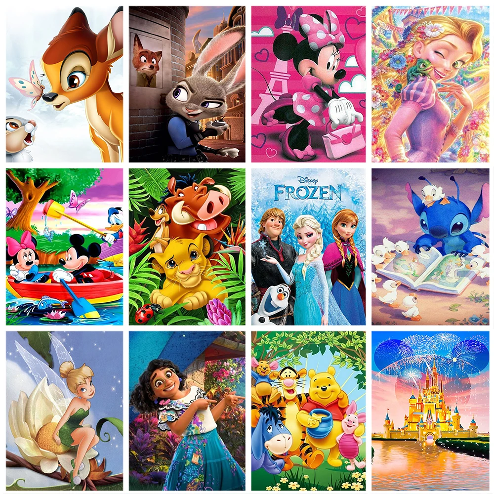 

Алмазная живопись Disney 5D «холодная принцесса», Новое поступление, мультяшная вышивка «Король Лев», полный комплект для украшения гостиной