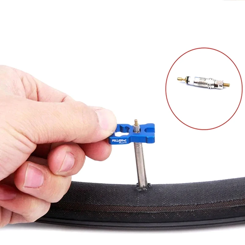 4 в 1 портативные инструменты для ремонта велосипедных клапанов ключ сердечника