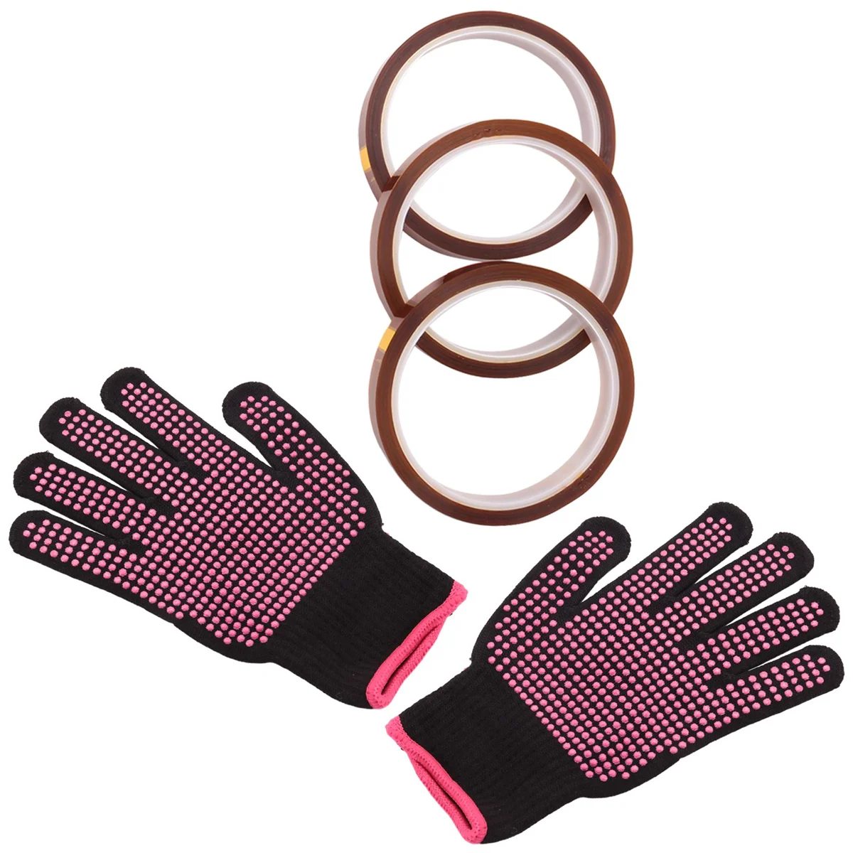 Термостойкие перчатки и 3 рулона 10 мм X33M 108 футов термопресс термостойкие