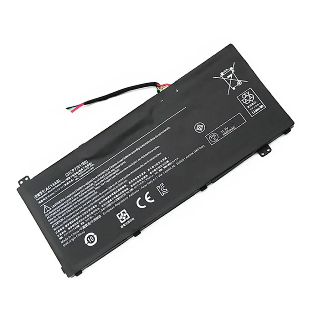 AC14A8L 11 4 V 4605mAh Аккумулятор для ноутбука Acer Aspire VN7-571 VN7-571G VN7-591 MS2391 KT.0030G.001