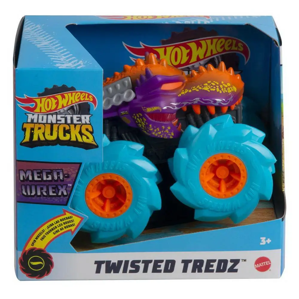 Машинка Mattel Hot Wheels Монстр трак (увеличенная) инерционная GVK37|Наземный транспорт| |