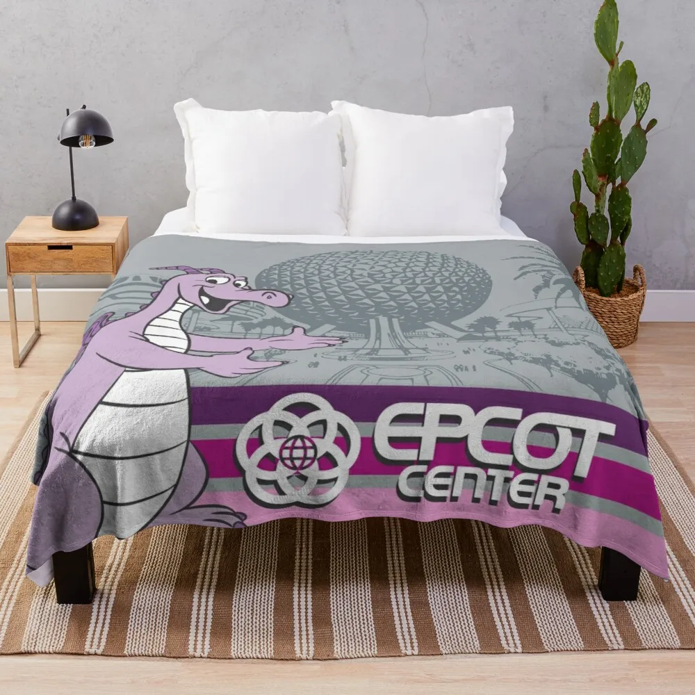 

Добро пожаловать в центр EPCOT, набивное одеяло, одеяло для кемпинга, роскошное одеяло, одеяло для дивана