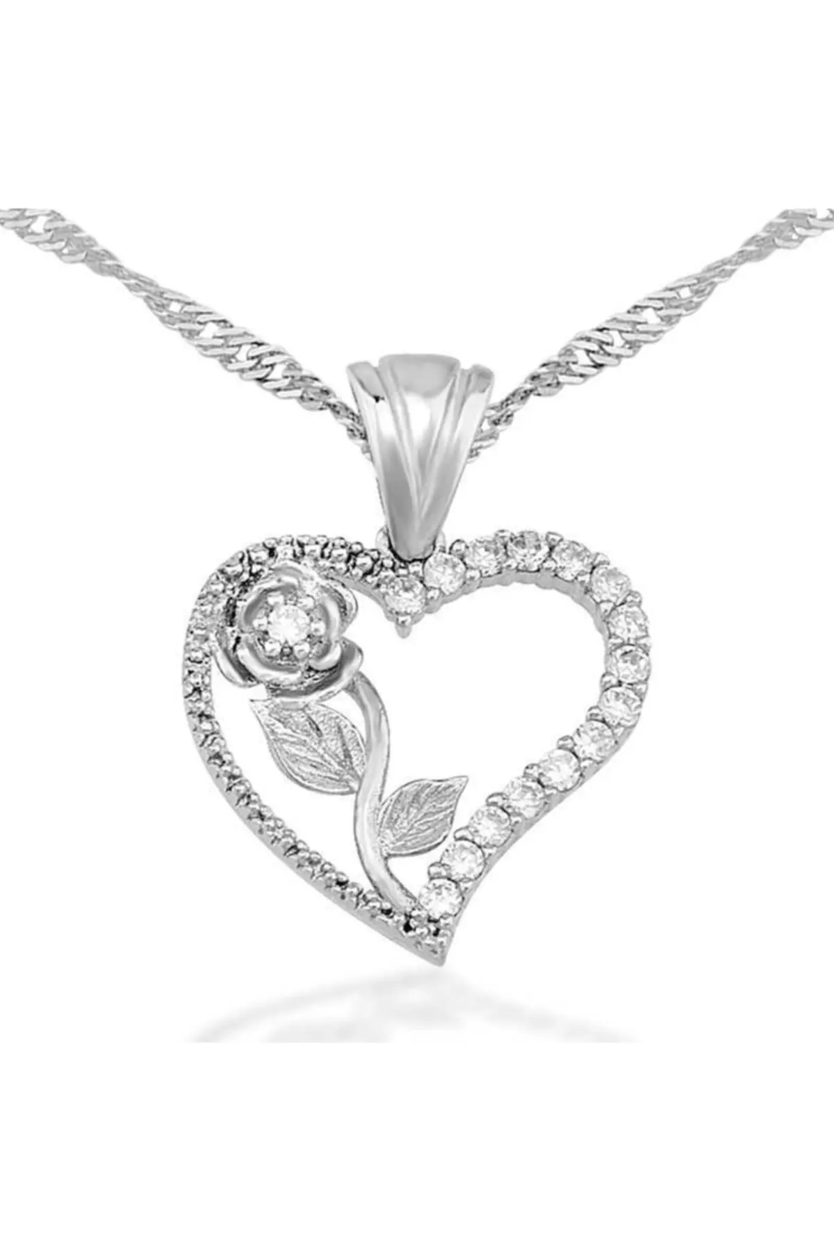 

Серебряное ожерелье My Heart Rose Lady