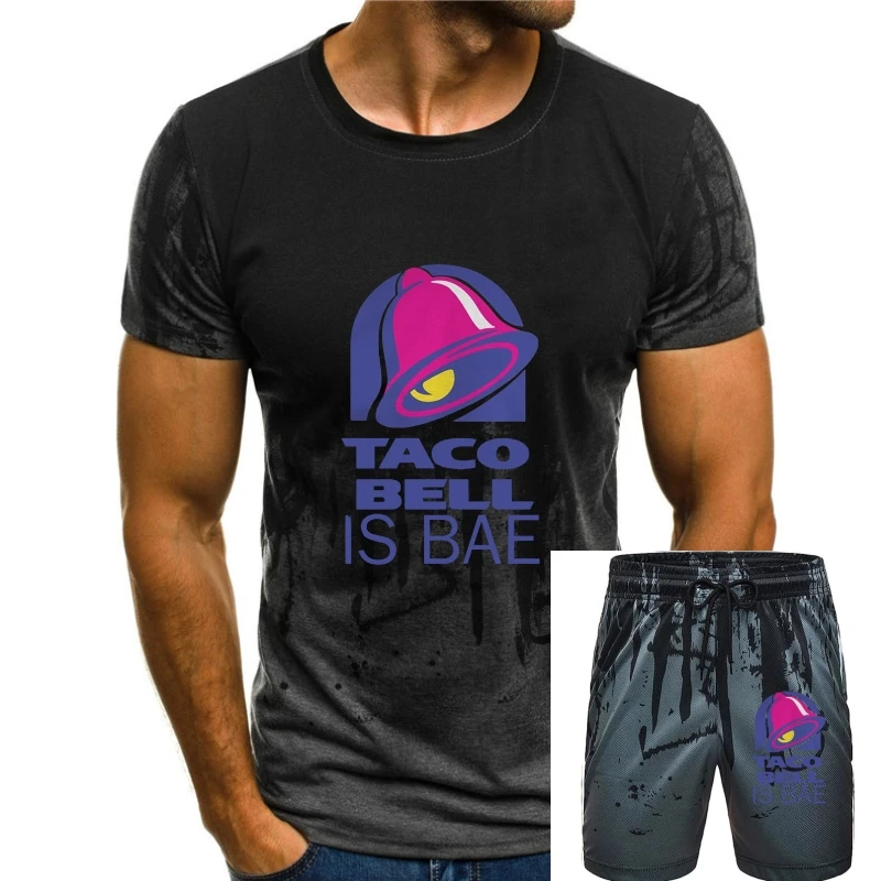 

Мужская футболка с рисунком Taco Bell Is Bae футболка классная