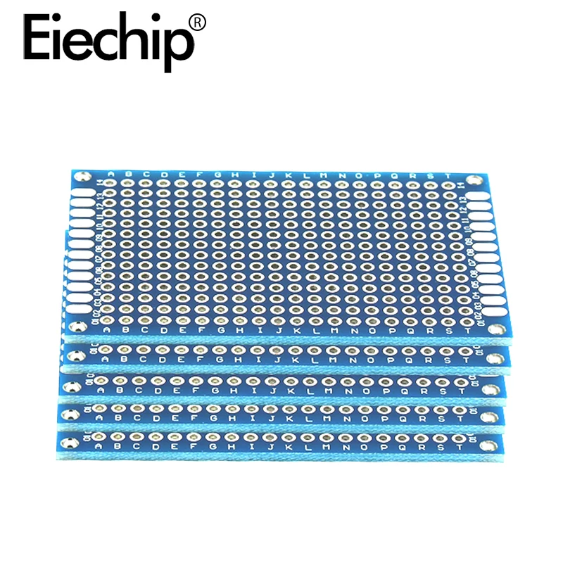 10pcs/lot 4x6cm Double Side PCB Board Universal Copper Prototype Board Experimental Development Plate DIY Electronic Soldering