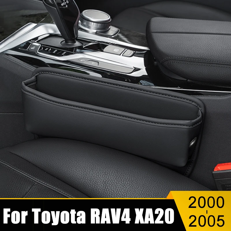 

Car Seat Crevice Storage Box Bag Multifunctional Built-in Cover Case For Toyota RAV4 XA20 2000 2001 2002 20223 2004 2005 RAV 4
