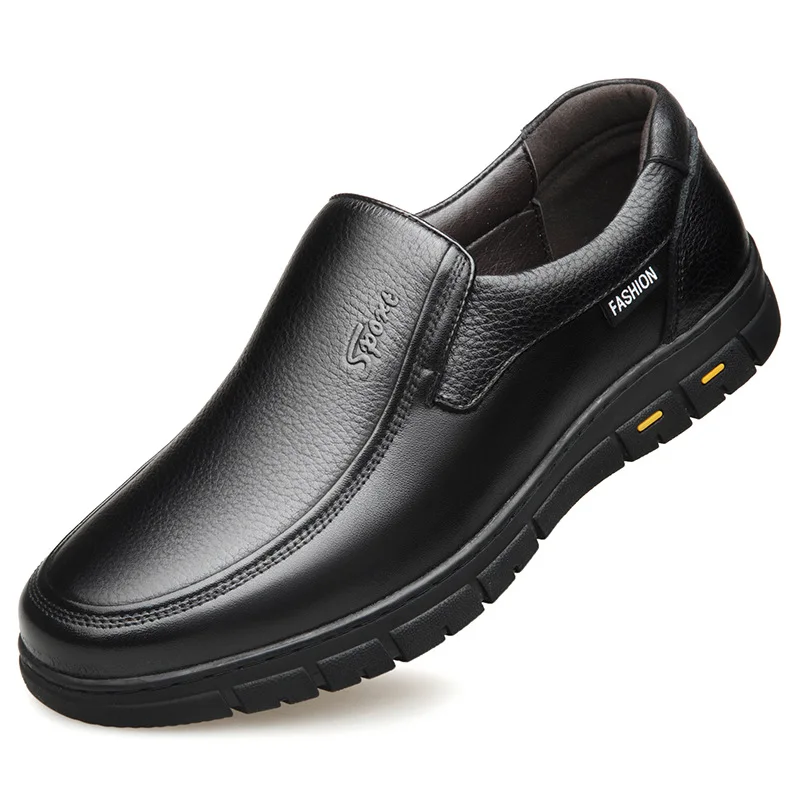 

Men Leather Shoes 2023 Spring Autumn Casual Loafer Shoes for Men Fashion Casual Black Shoe Male