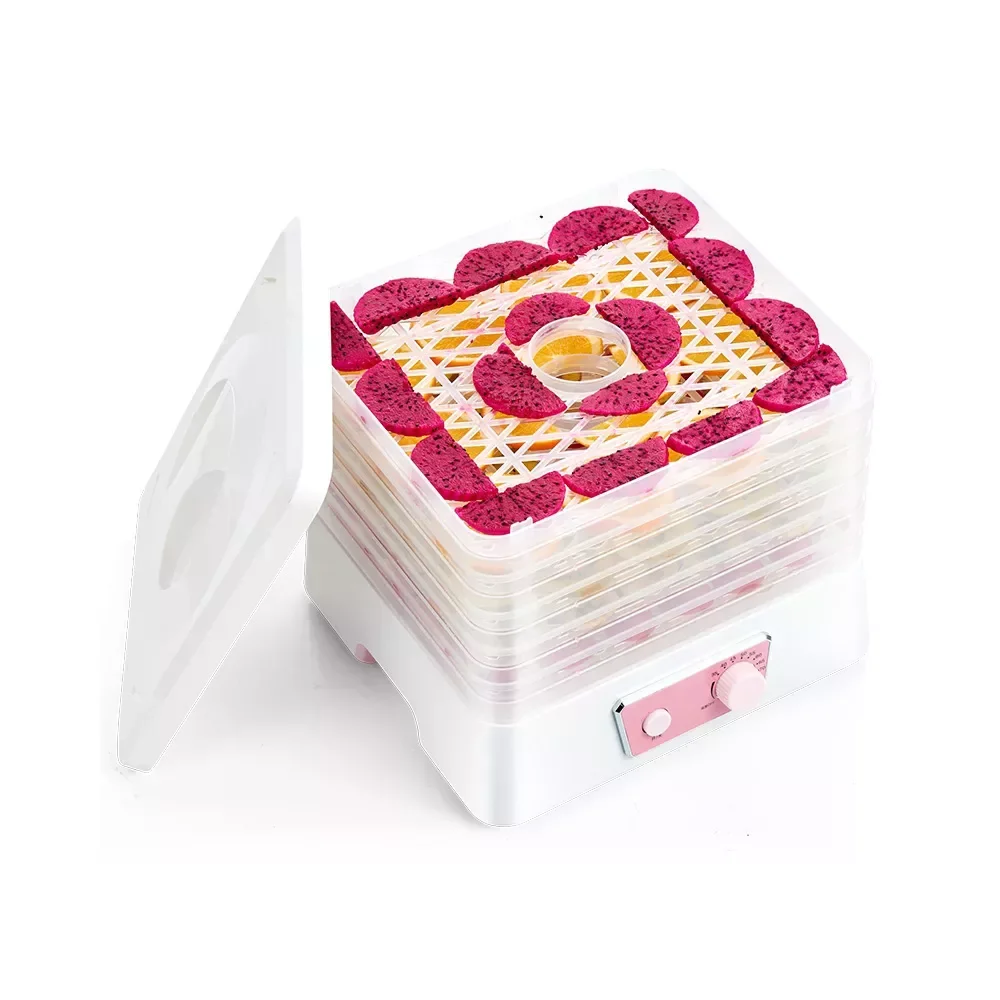 

NEW2023 250w Food Dehydrator Fruit Vegetable Herb Meat Drying Machine Pet Snacks Food Dryer 5 Trays Deshidratador De Alimentos