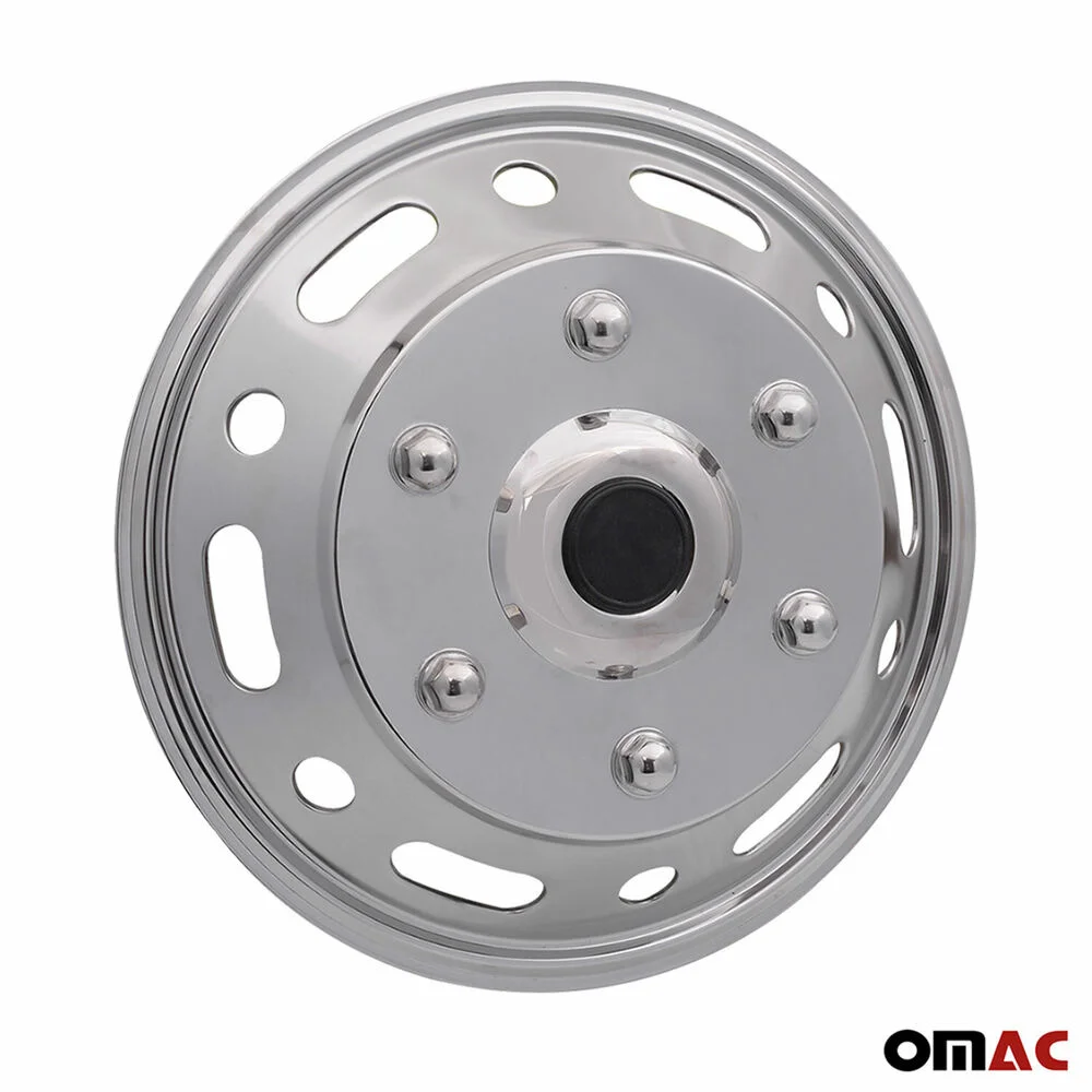 16 Dual Wheel Simulator Hub Caps Full Rim Skins Set For MB Sprinter 2014-2018 images - 6