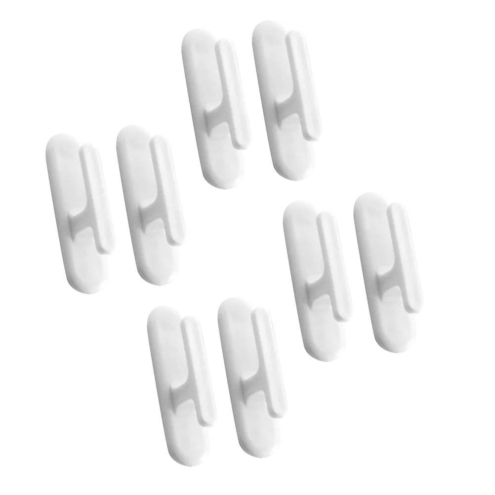 

8Pcs Safety Rope Cleat Adhesive Blind Cord Cleat Drapery Cord Cleats Blind Cord Wind Up Window Blind Cleat