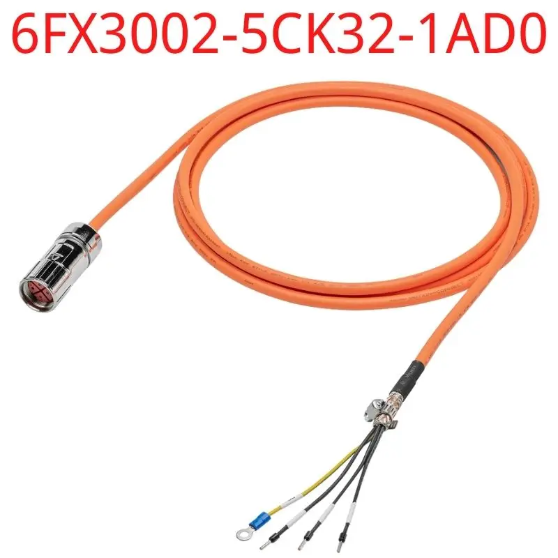 

6FX3002-5CK32-1AD0 Brand New Power cable pre-assembled 4x2.5; FOR MOTOR S-1FL6 LI 200V SH50 WITH V90 FRAMESIZE D MOTION-CONNECT