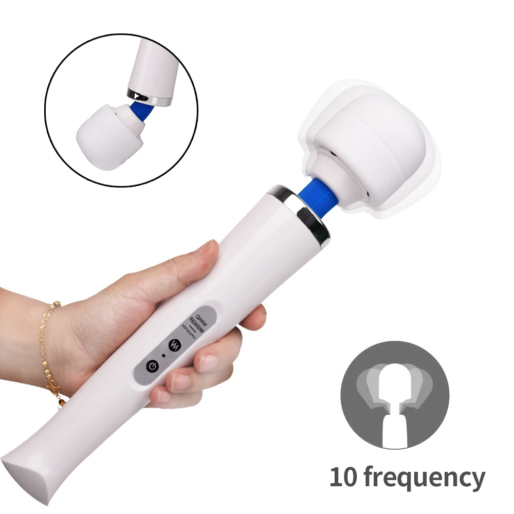 

Wireless Dildos AV Vibrator Huge Magic Wand for Women Clitoris Stimulator USB Rechargeable Massager Goods Sex Toys for Adults 18