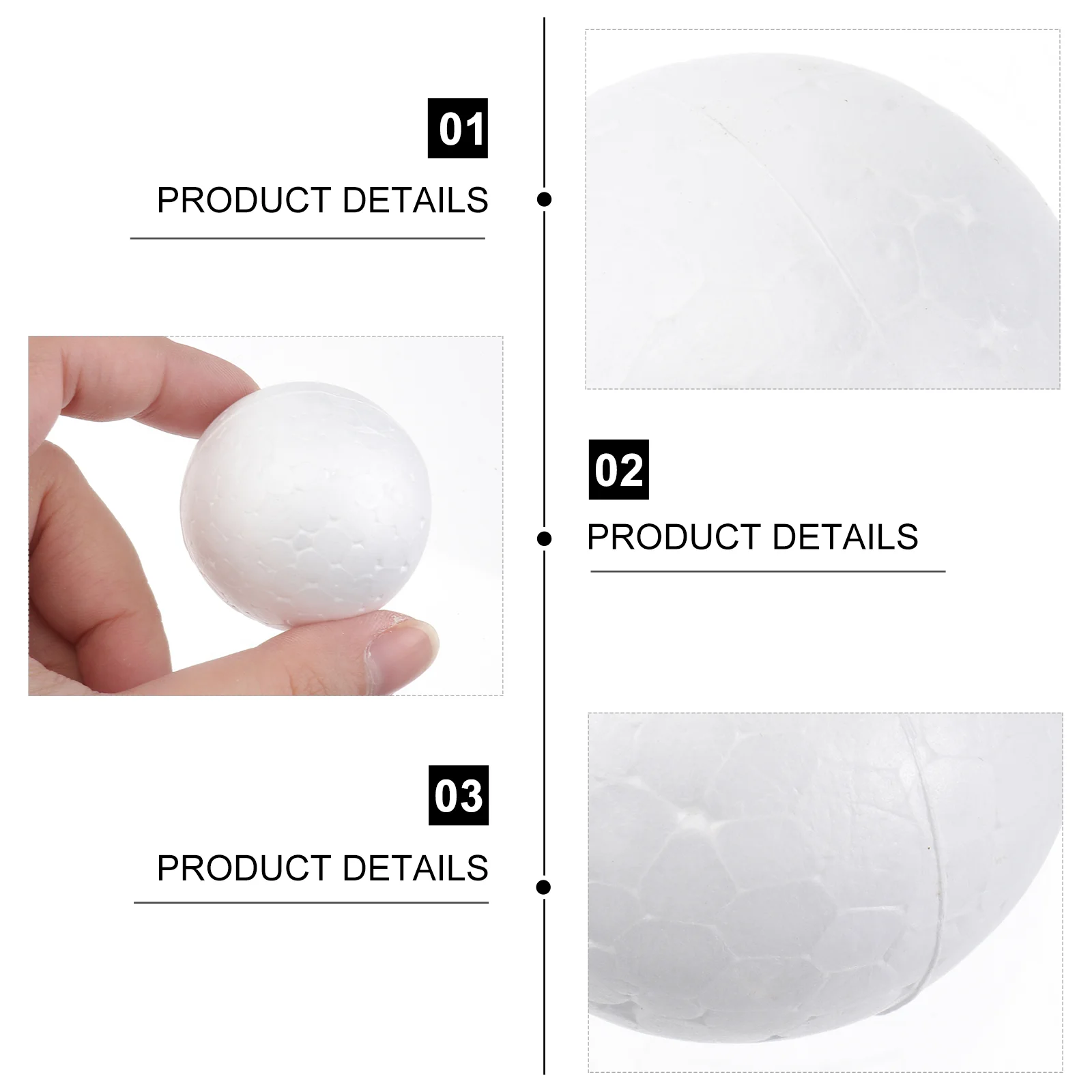 15 шт. шарики из полистирола пенопластовые бусины аксессуары для рукоделия