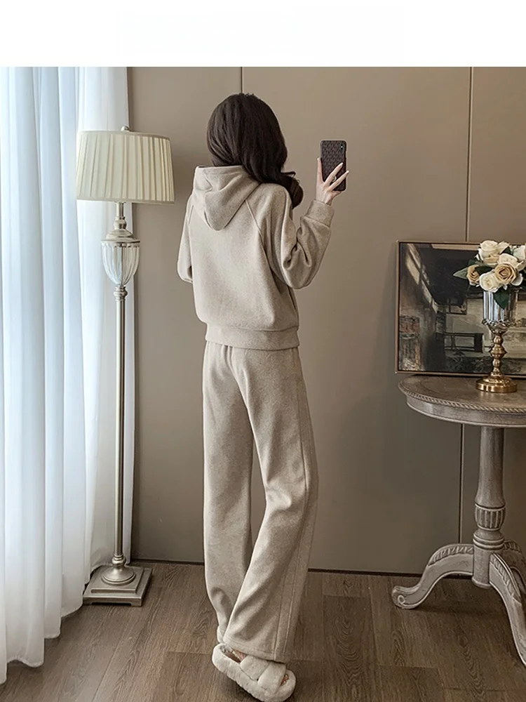 Популярный в этом году красивый комплект свитшотов для женщин новинка 2024 осень и