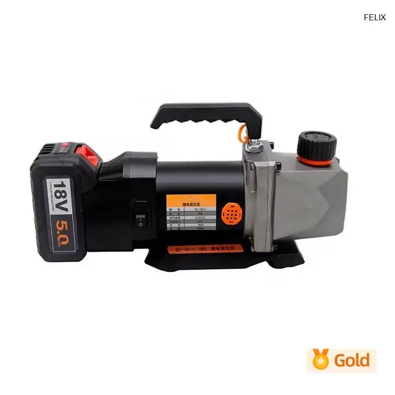 2. Портативный вакуумный насос для хладагента объемом 5 куб. М перезаряжаемая