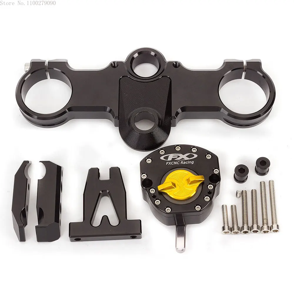 

Motorcycle Steering Stabilize Damper Bracket Mount CNC Motorbike for KTM RC 250 390 RC390 RC250 All Year Fixing Bracket Parts B