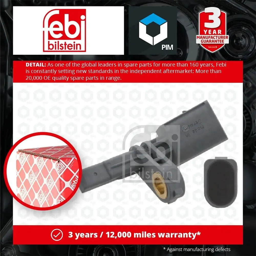 

Датчик ABS 32861 для Febi, скорость колеса WHT003856A 7L0927808A WHT003856B 7L0927808B