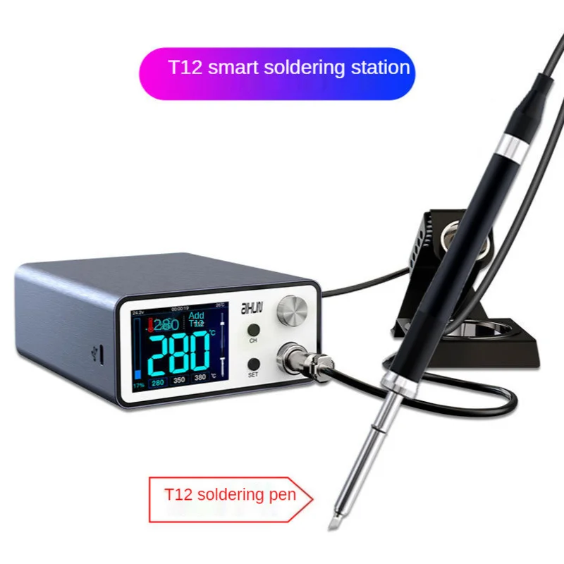 

AIXUN T3B Smart Soldering Station With T210 T115 Series Handle Welding Iron Tips Mobile Phone Welding Repair Platform Tool
