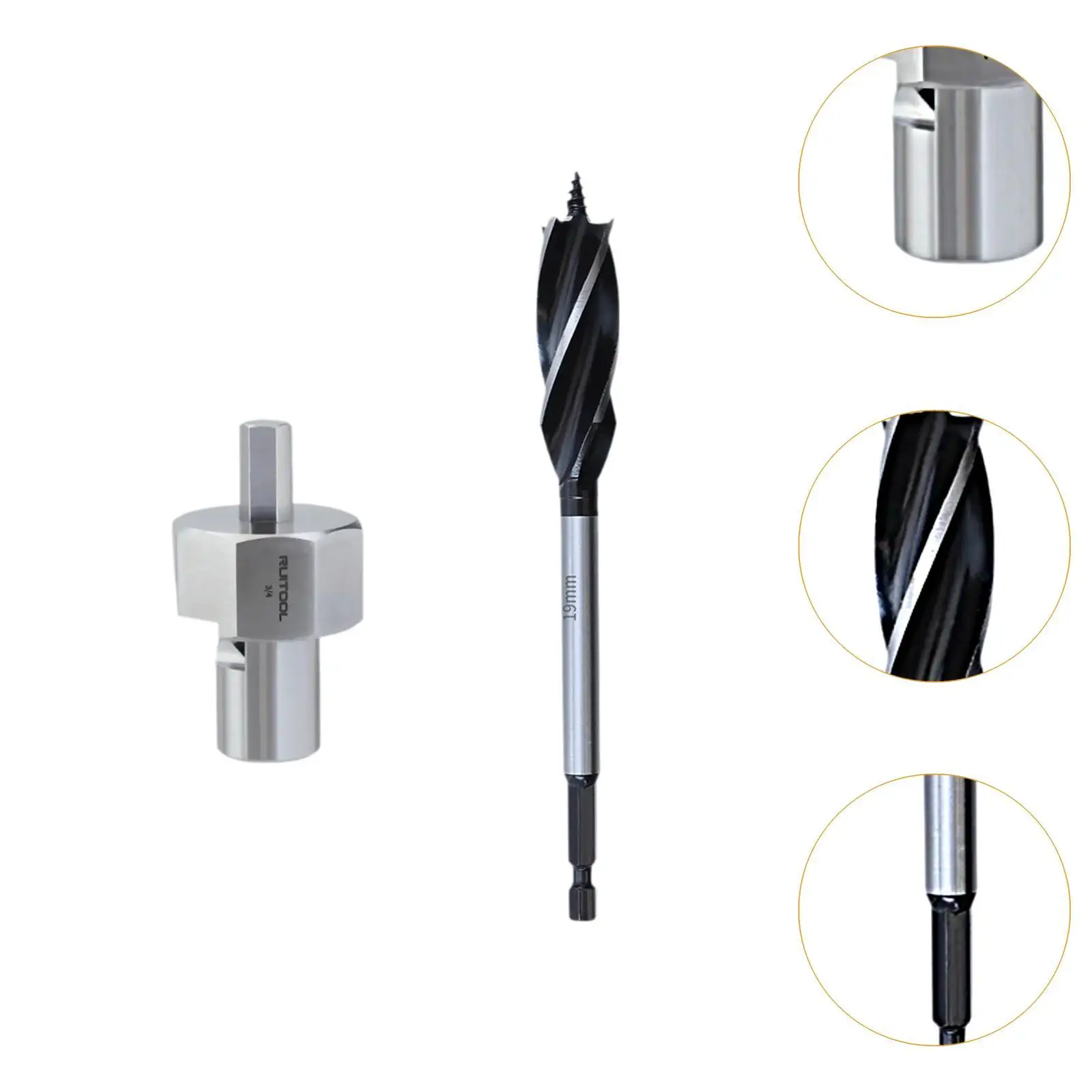 3/4-дюймовая настольная развертка для снятия фаски с собачьими отверстиями и