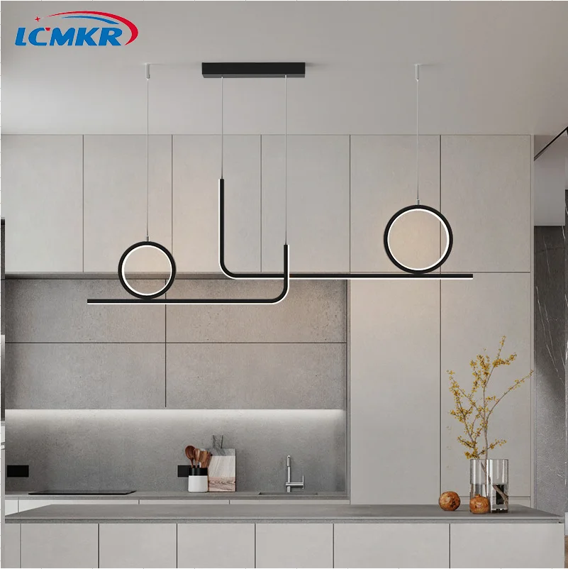 

Creative restaurant lamp LED Chandelier Modern Simple Ceiling lamp Fashion Personality Bar counter Livingroom Study pendant