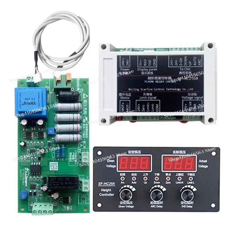 Фото Комплектующие для плазменной резки: контроллер высоты резака THC YKB-100 DC24V, лифтер оси Z для ЧПУ SF-HC25K №4