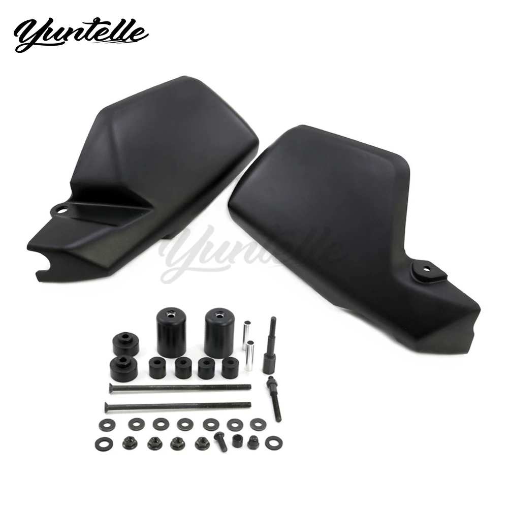 Фото Защитные накладки на руль для Suzuki V-strom DL650 DL 650 2004-2023, аксессуары для мотоцикла, защита рук, ветровой дефлектор. №2