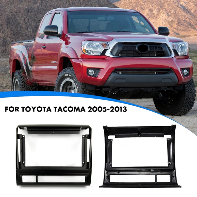 Рамка для автомобильного радио 2 Din 9 дюймов установка DVD GPS Mp5 ABS PC пластиковая рама