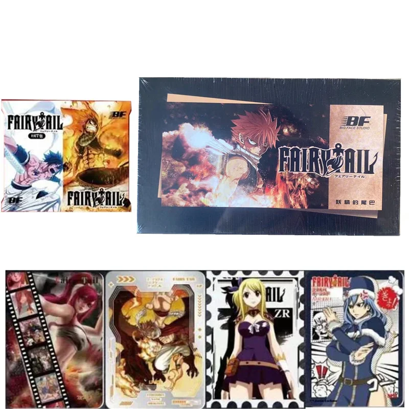 

Fairy Tail BF Trading Card Anime Figures Natsu Erza Scarlet SSP PR Rare Collection Card Children Doujin Toys And Hobbies Gift