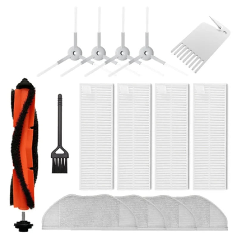 

Top Deals Whole Set Washable Accessories Suitable For Xiaomi Mijia G1 G 1 Robot Vacuum Cleaner MJSTG1 Parts Main Side Brush