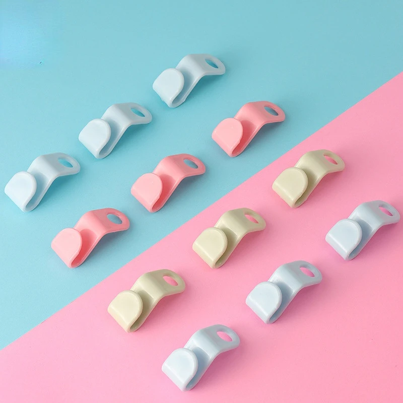 

10pcs Clothes Hanger Hook Folding Storage Clothes Rack Wardrobe Hanging Hanger Connection Hook Space Saving Connectors