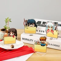 inuyasha cute acrylic stand figure model desk ornament standing decoration student toys fans collection