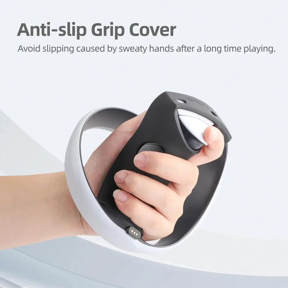 

Gamepad Silicone Case Anti-slip Protective Cover Compatible For Ps Vr2 Game Controller Protector Vr Accessories Wholesale