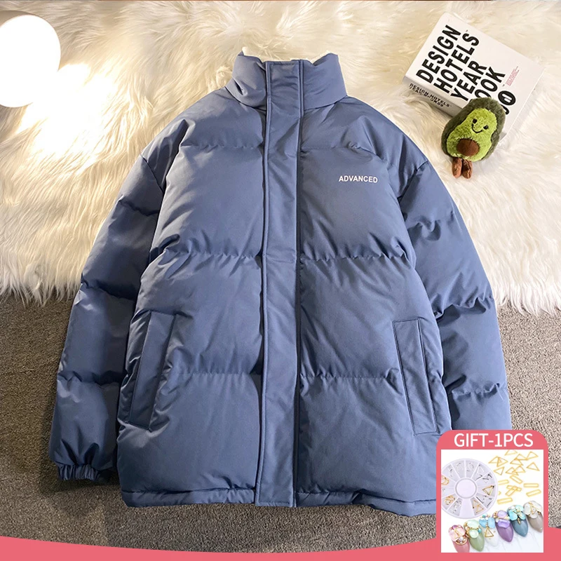 Cotton Coat Women's Winter Jacket Solid Color Warm Parkas Korean Fashion Female Fleece Thicken Winter Jackets Loose Coats