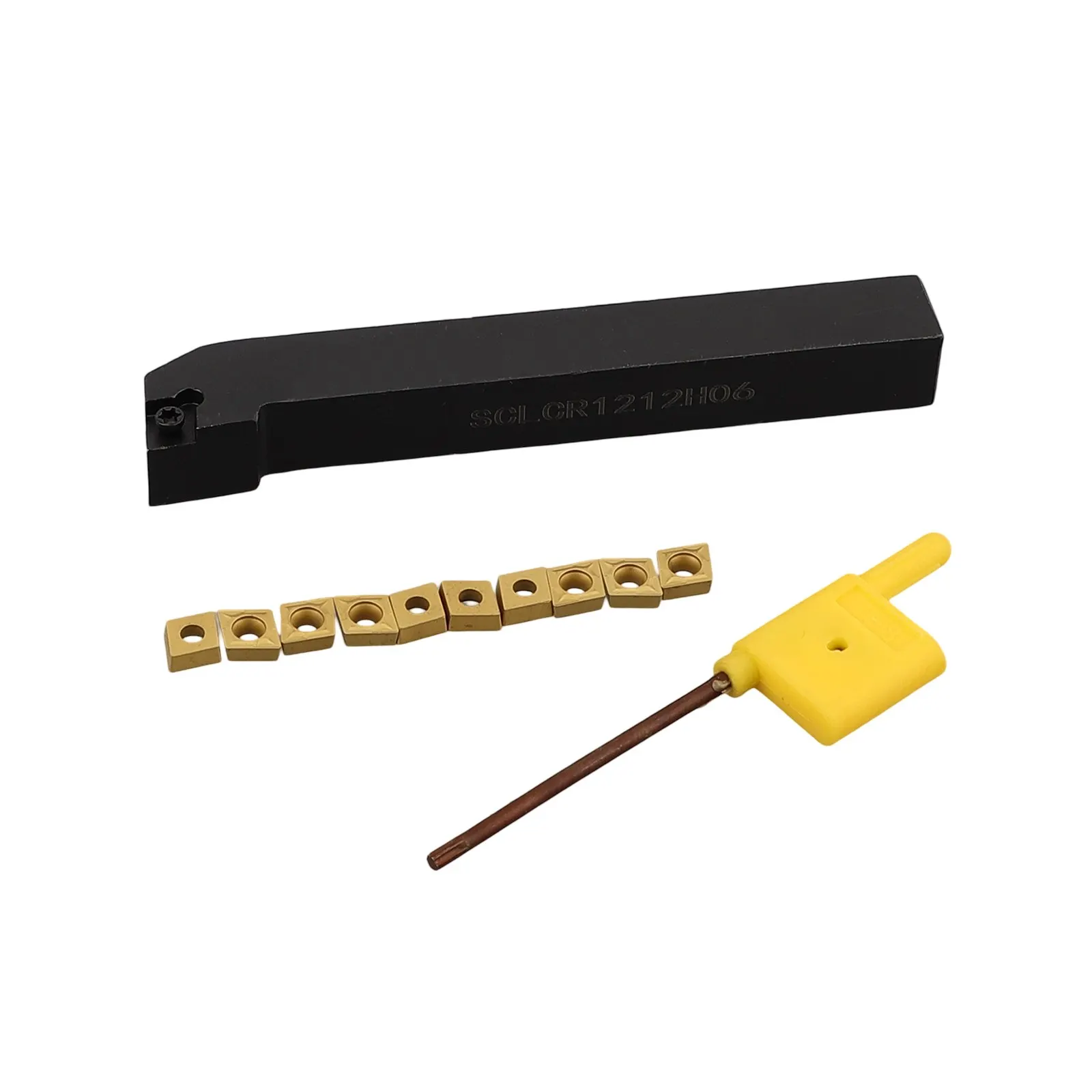 Универсальный набор инструментов SCLCR1212H06 Держатель токарного станка + CCMT 060204