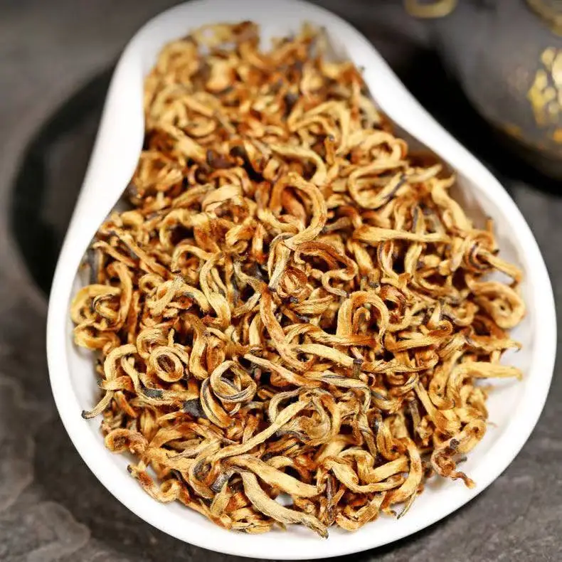 

2022 Yunnan Dian Hong Red-Tea Honey Fragrance DianHong Golden Buds Black-Tea for Lose Weight Green Health Care Loss Slimming-Tea