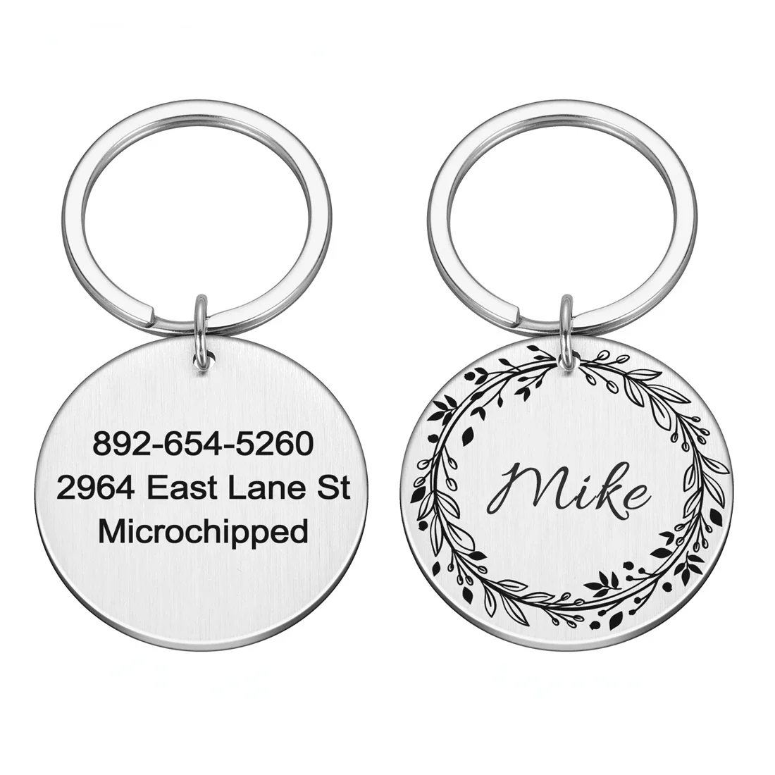 

Personalized Dog Cat Pet ID Tags Engraved Cat Puppy Pet ID Name Number Address Collar Tag Pendant Pet Accessories Dropshipping