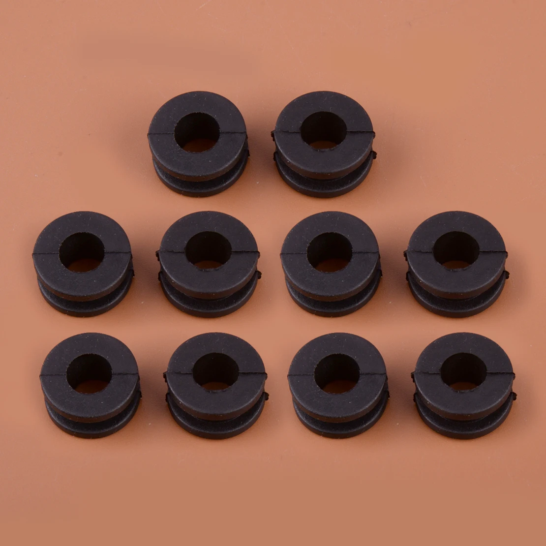 

Обтекатели для боковой крышки мотоцикла 10 шт., прокладки, черные резиновые прокладки, подходят для Honda, Suzuki, Kawasaki, Yamaha, YZF, R1, R6, R6s, 600R, 750R