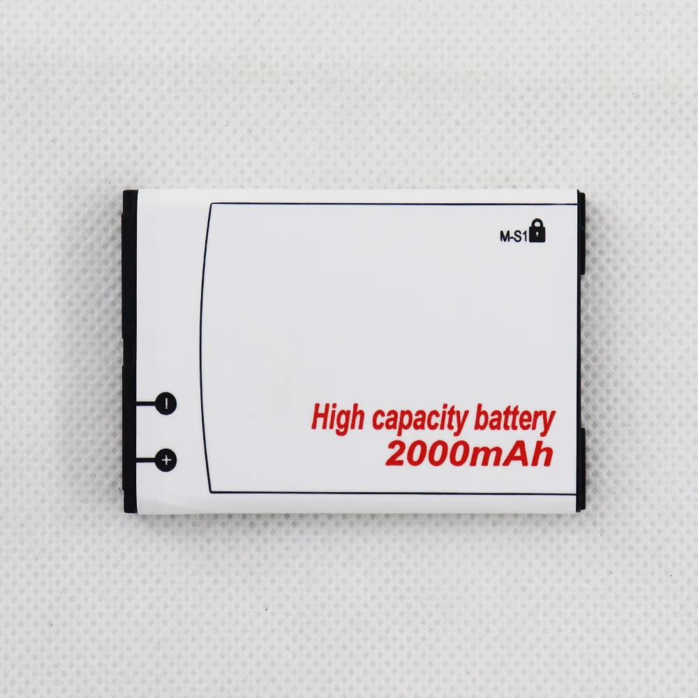 

High Capacity 2000mAh MS1 M-S1 Battery For Blackberry Bold 9000,9030,9630,9700,9780 Mobile Phone