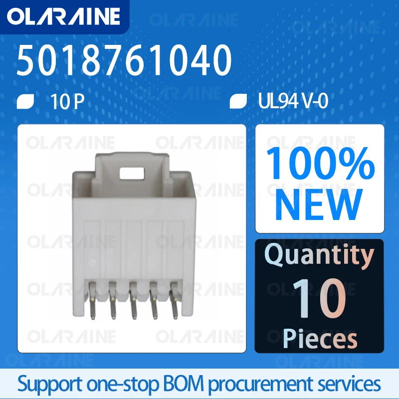 10 шт. 5018761040 разъемов и проводов