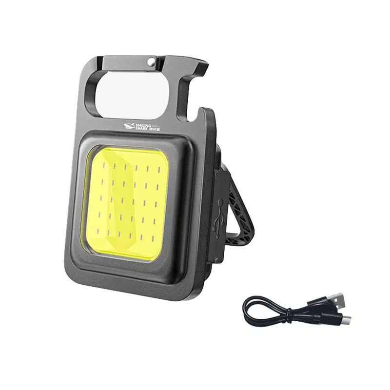 

HMTX Smiling Shark Mini Portable Torch Light Rechargeable Work Light Outdoor Camping Emergency Torch