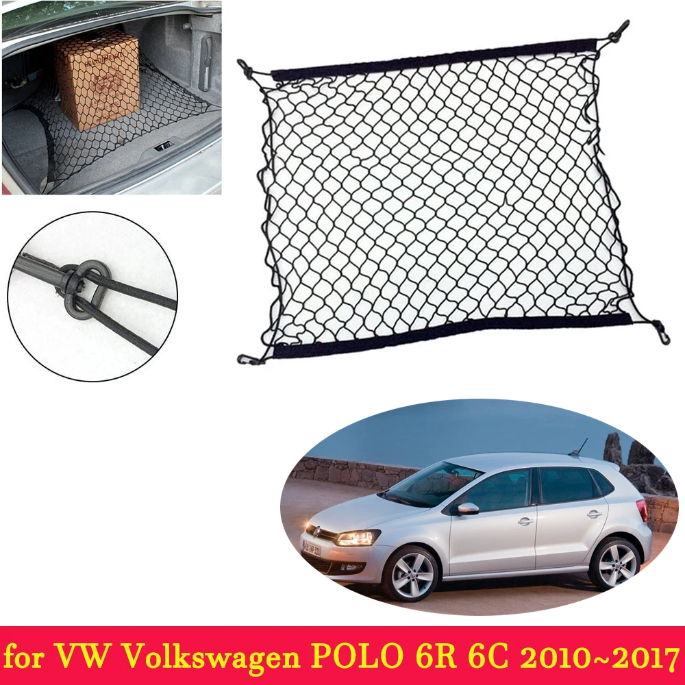 Trunk Lnterior For Renault Grand Scenic Iii Xmod Luggage Storage Cargo Organiser Nylon Elastic Mesh Net Car Accessories