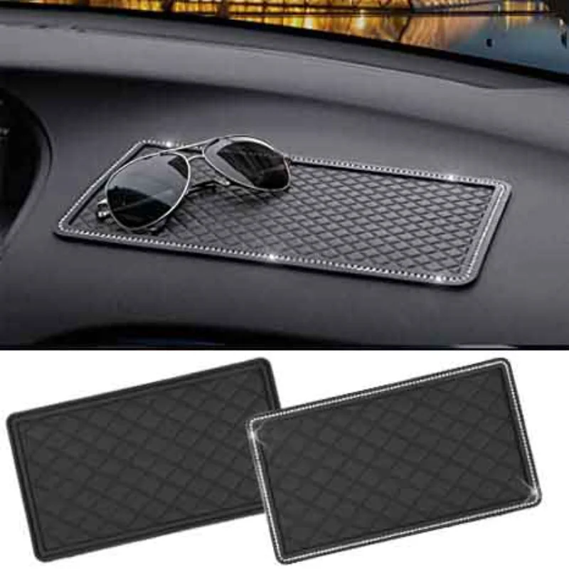 

Magic Anti-Slip Mat Auto Ornament Interior Dashboard Diamond Car Decor for GPS Phone Sunglass No Slip Gadget Car Accessories
